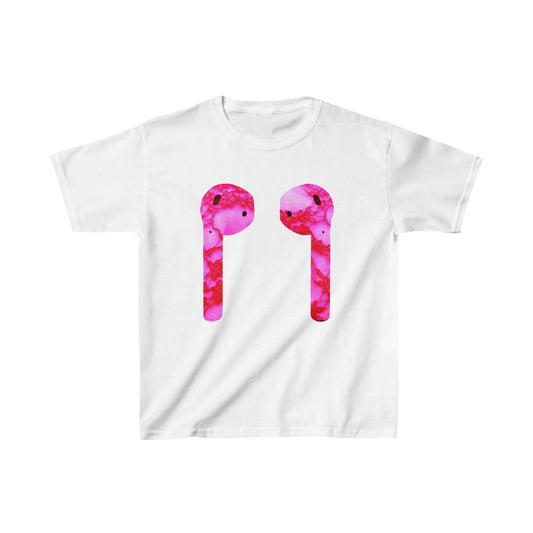 AIRPODS PINK BABY TEE